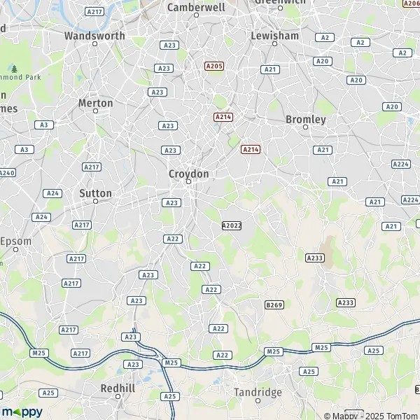 Map New Addington map of New Addington (CR0 0) and practical information